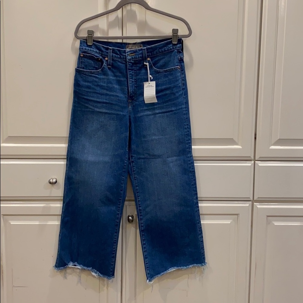 JCrew - nNew - Point Sur Wide Leg Jeans